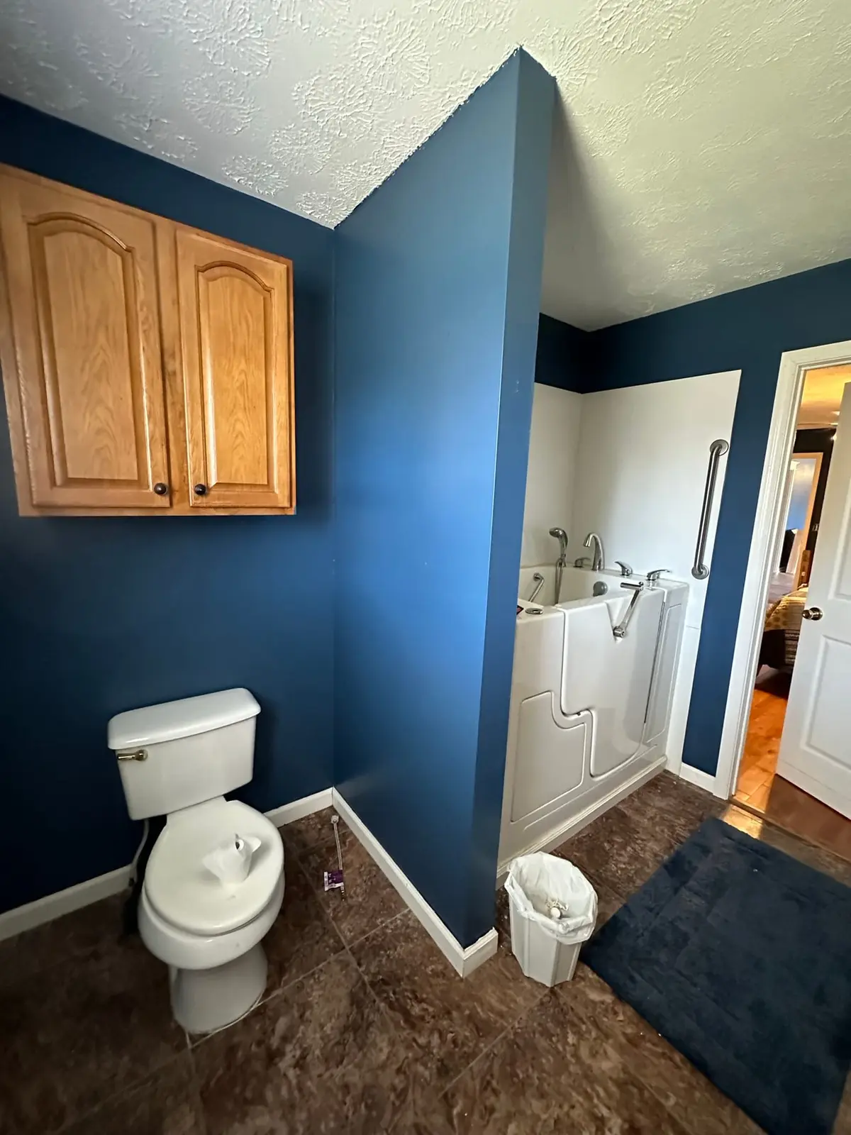 Navy Blue Interior Repaint — finished photo 10