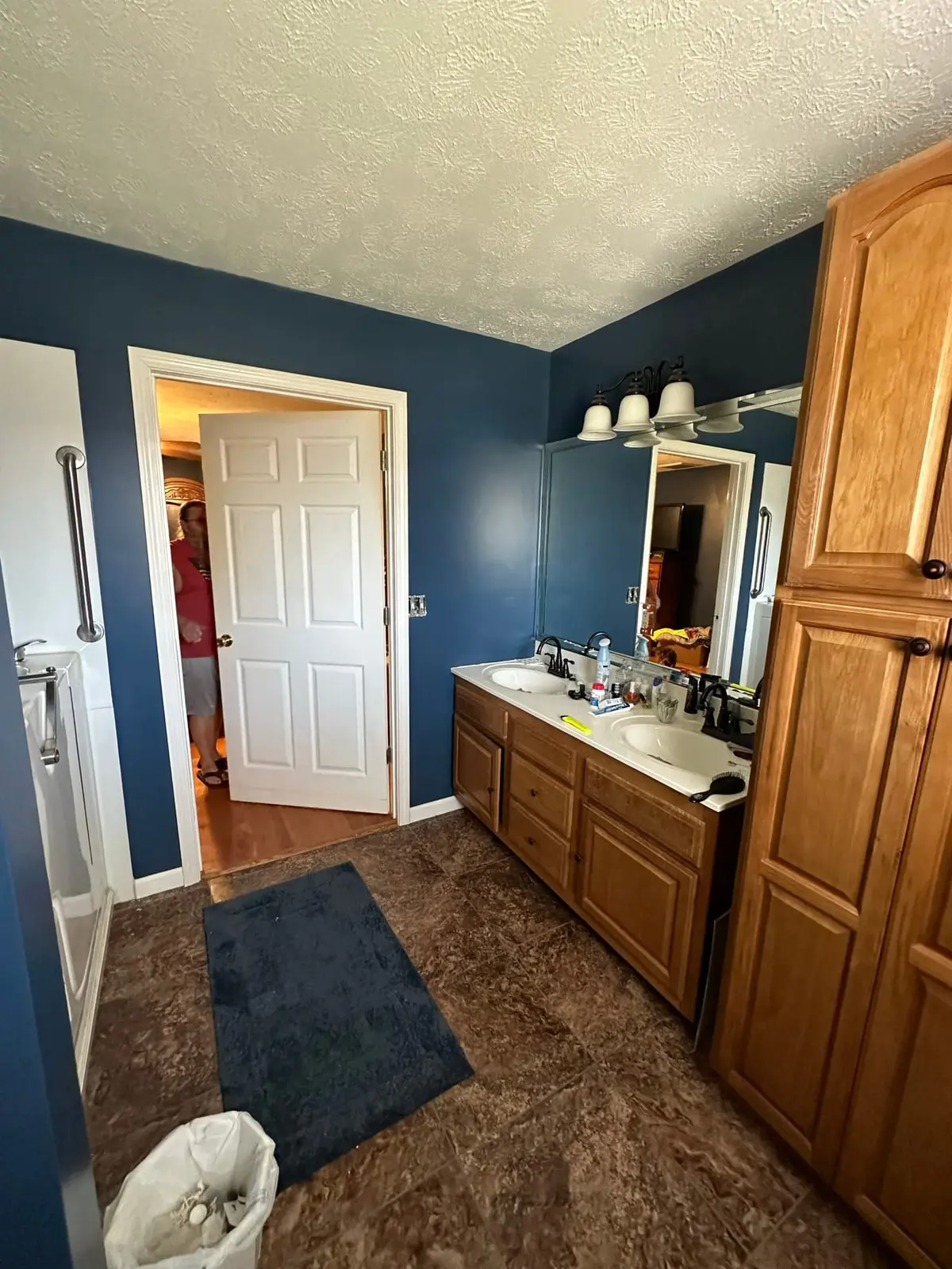 Navy Blue Interior Repaint — finished photo 11