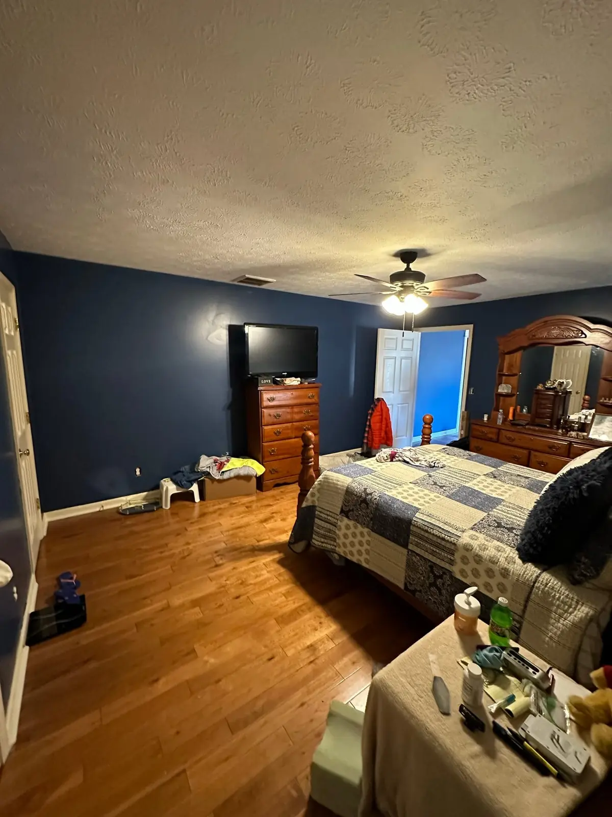 Navy Blue Interior Repaint — finished photo 5