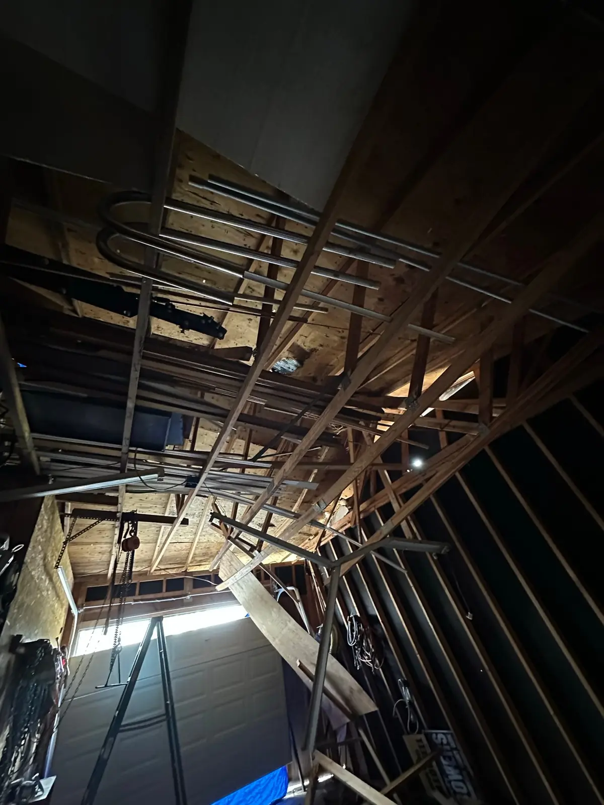 Storm-Damaged Brick Ranch Rebuilt with New Addition — Before photo 8