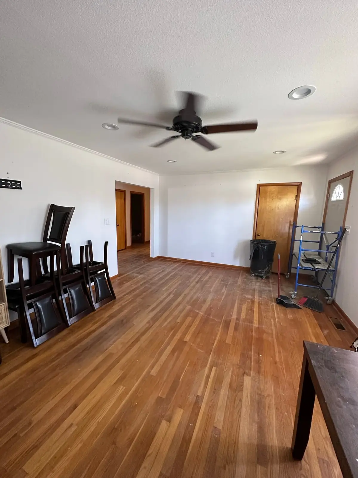 Storm-Damaged Brick Ranch Rebuilt with New Addition — Before photo 21