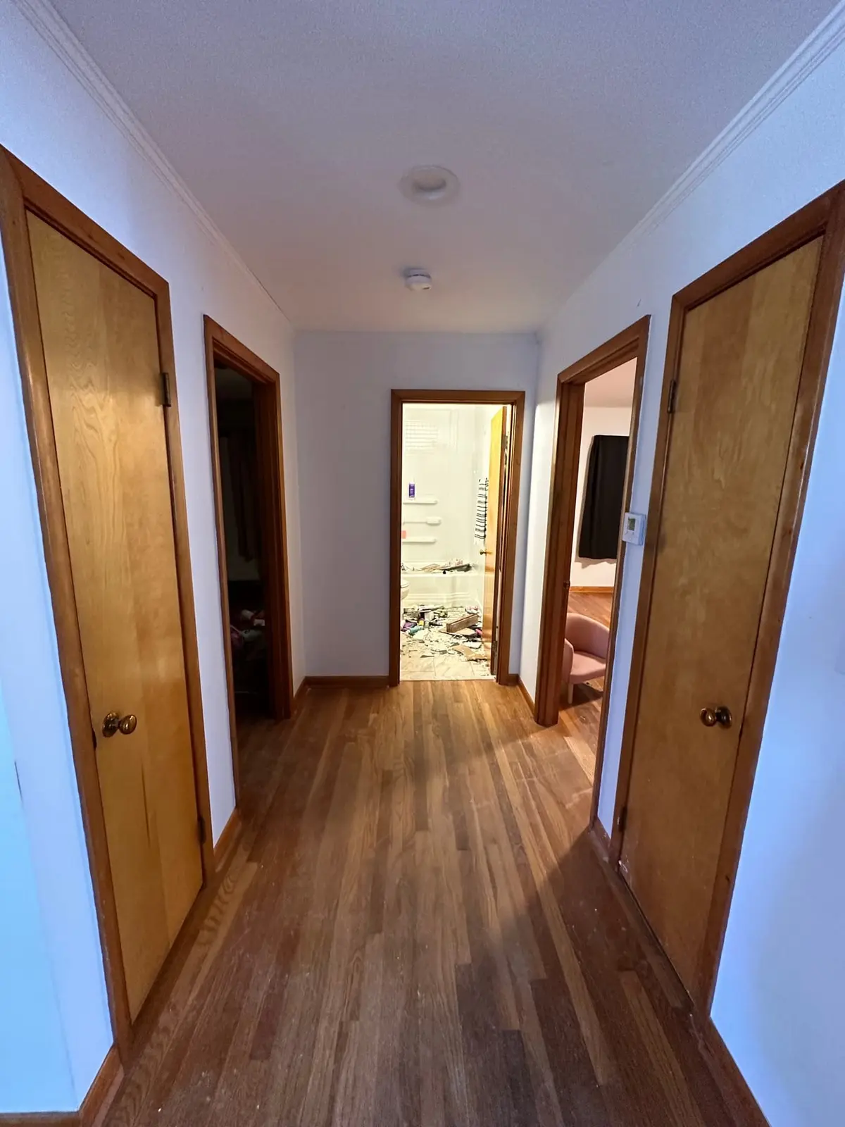 Storm-Damaged Brick Ranch Rebuilt with New Addition — Before photo 28