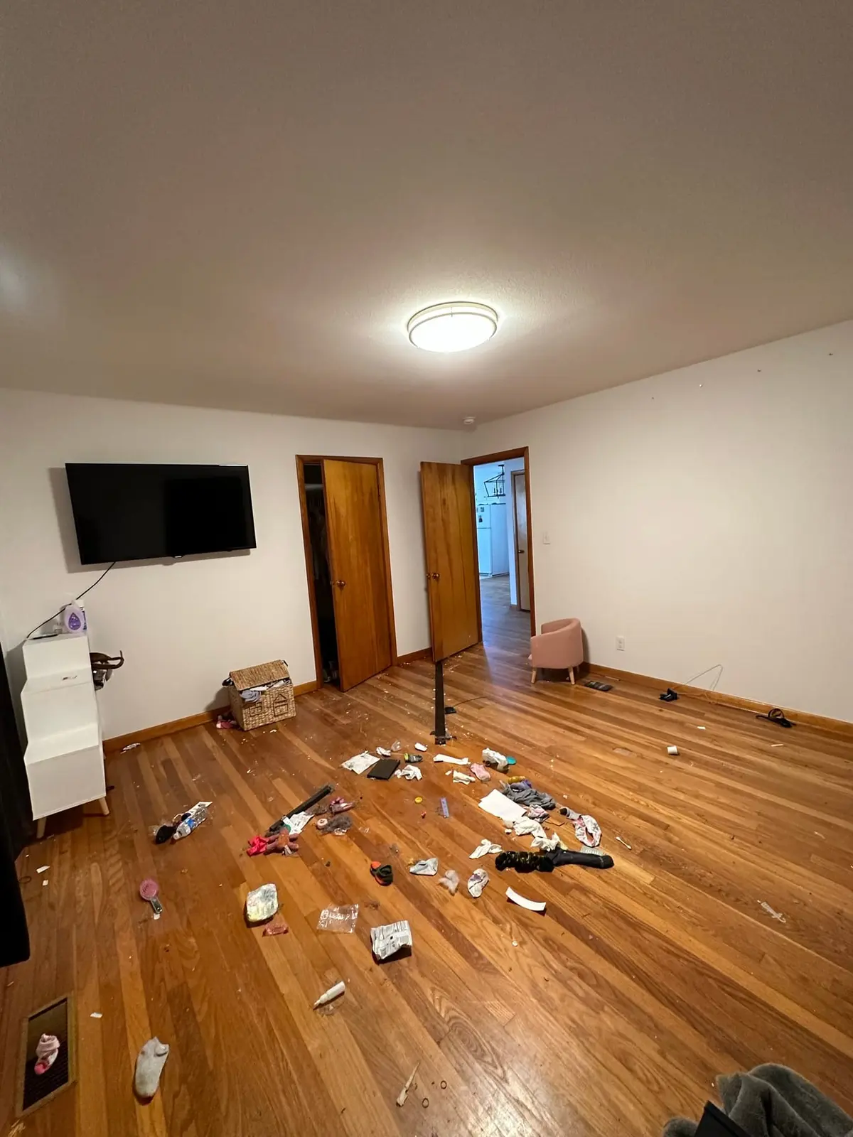 Storm-Damaged Brick Ranch Rebuilt with New Addition — Before photo 30