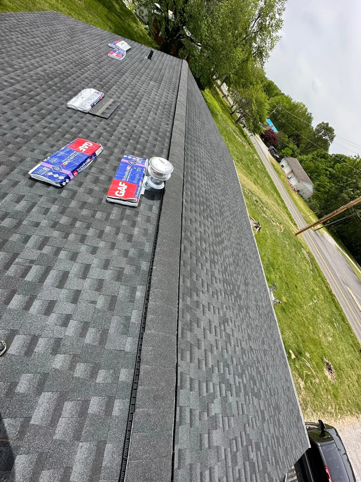 Storm-Damaged Brick Ranch Rebuilt with New Addition — Progress photo 14