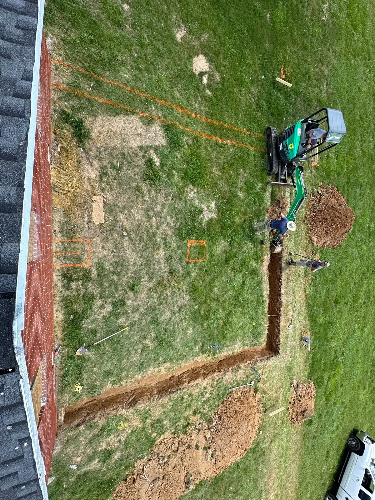 Storm-Damaged Brick Ranch Rebuilt with New Addition — Progress photo 16