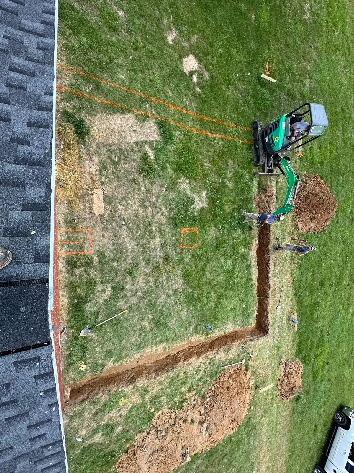 Storm-Damaged Brick Ranch Rebuilt with New Addition — Progress photo 18