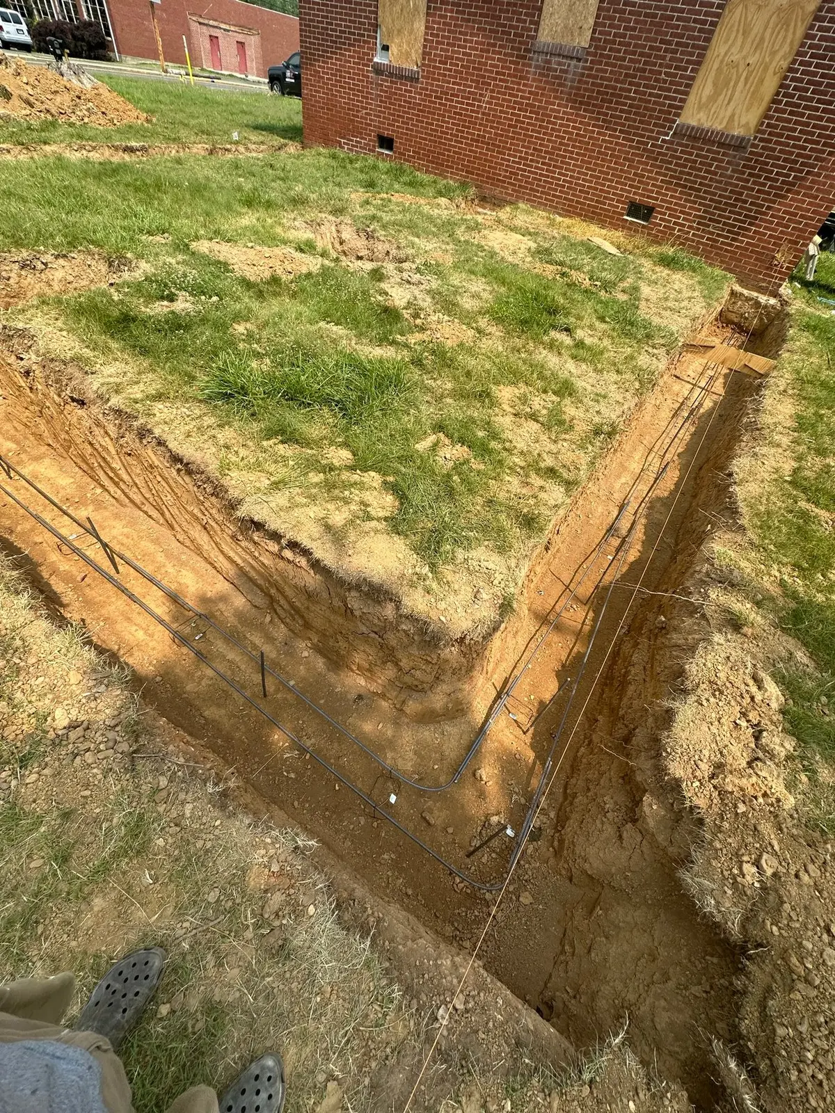 Storm-Damaged Brick Ranch Rebuilt with New Addition — Progress photo 21