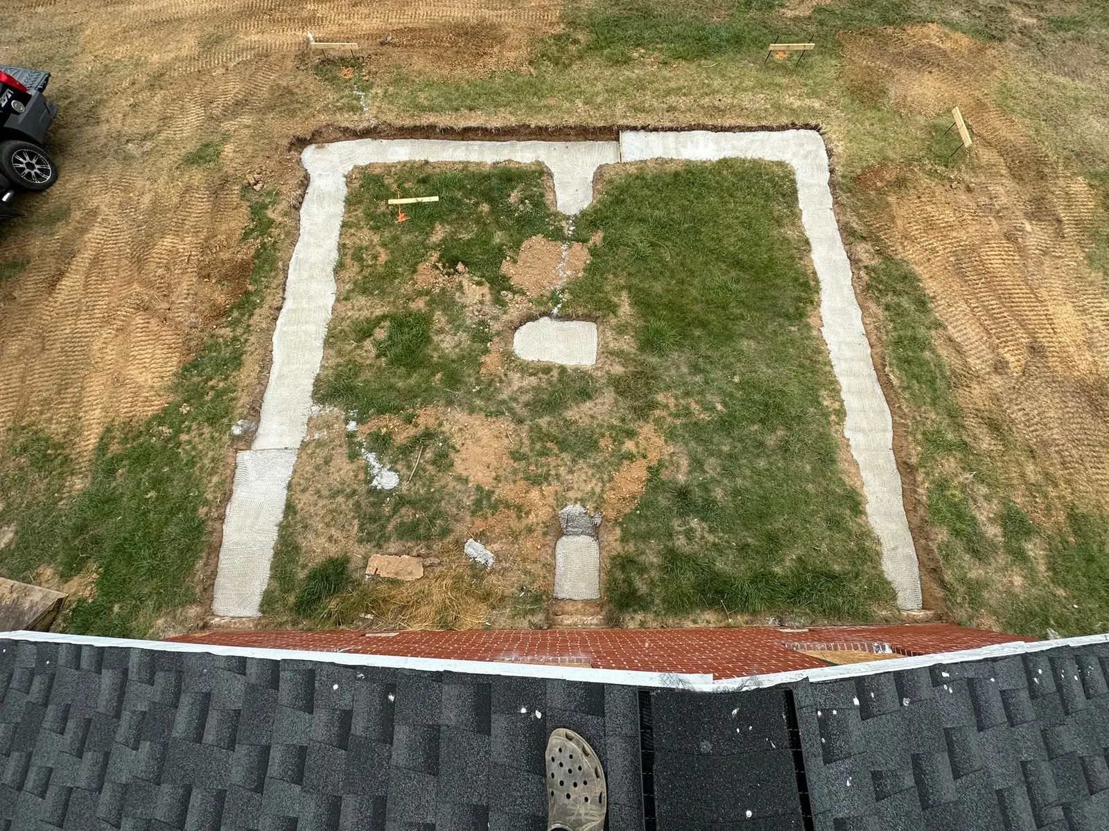 Storm-Damaged Brick Ranch Rebuilt with New Addition — Progress photo 26