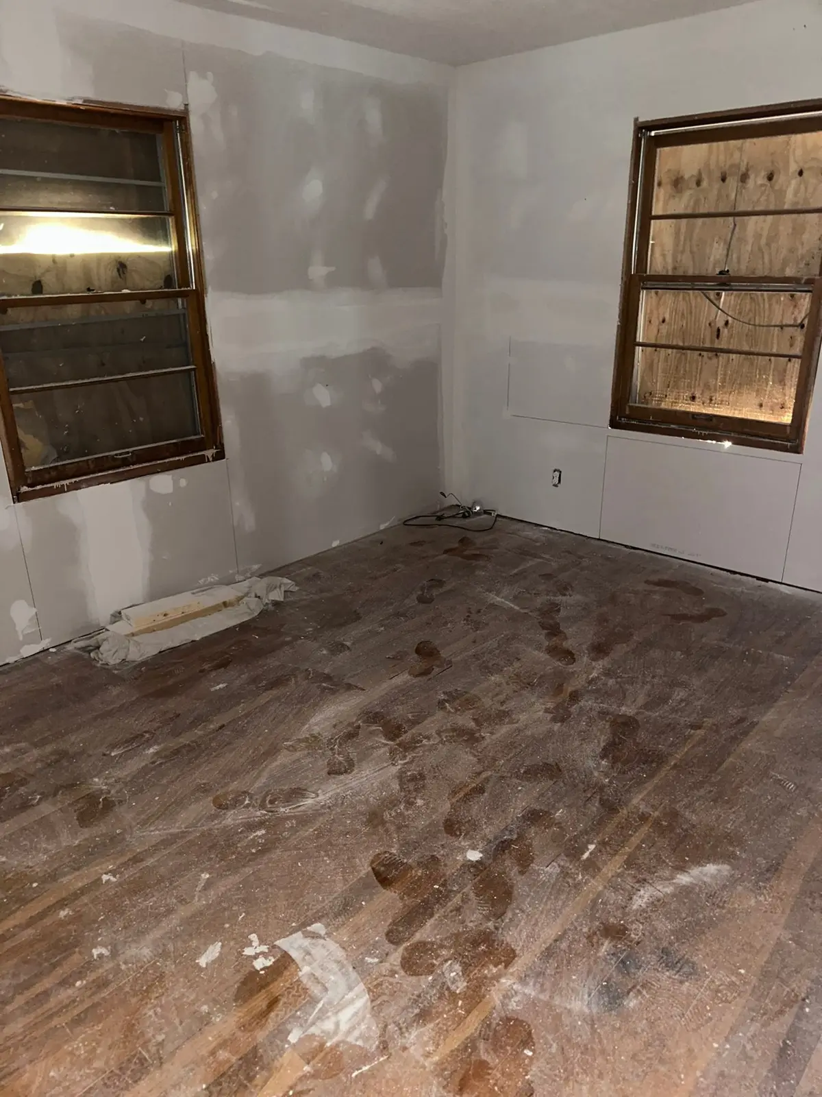 Storm-Damaged Brick Ranch Rebuilt with New Addition — Progress photo 33