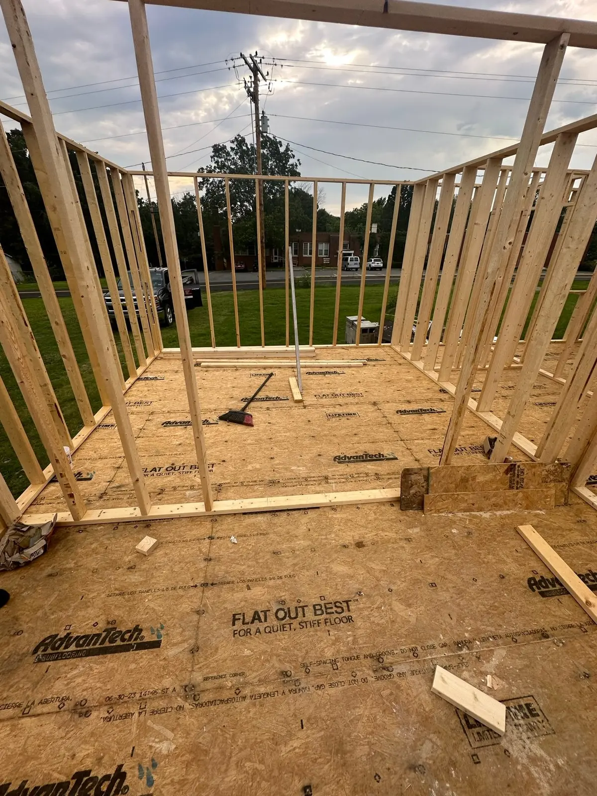 Storm-Damaged Brick Ranch Rebuilt with New Addition — Progress photo 38