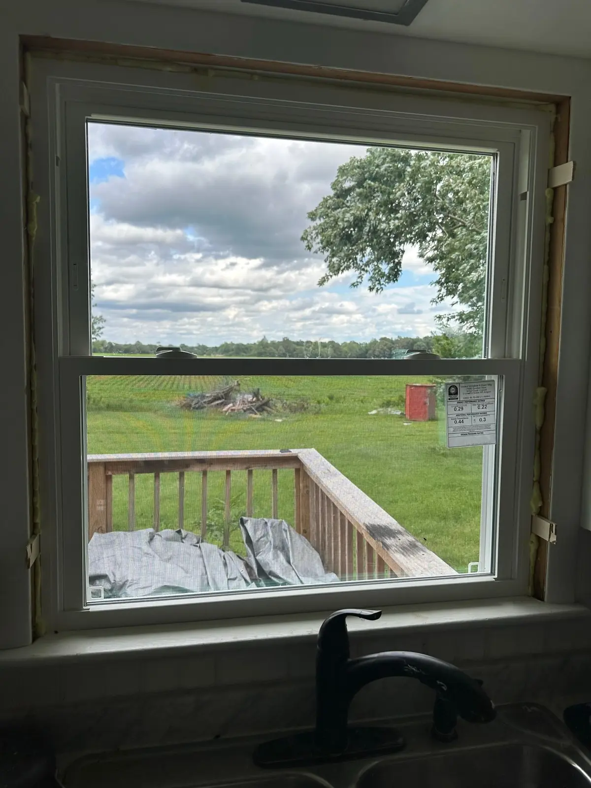 Storm-Damaged Brick Ranch Rebuilt with New Addition — Progress photo 49