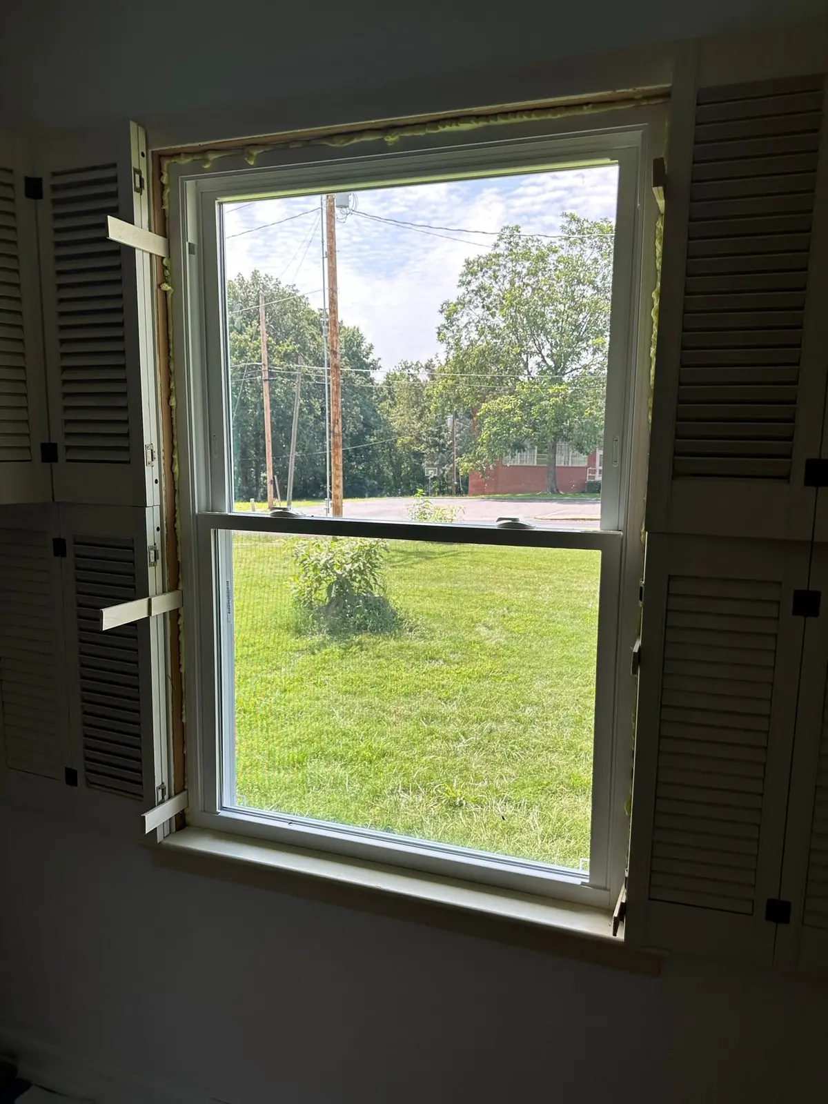 Storm-Damaged Brick Ranch Rebuilt with New Addition — Progress photo 52