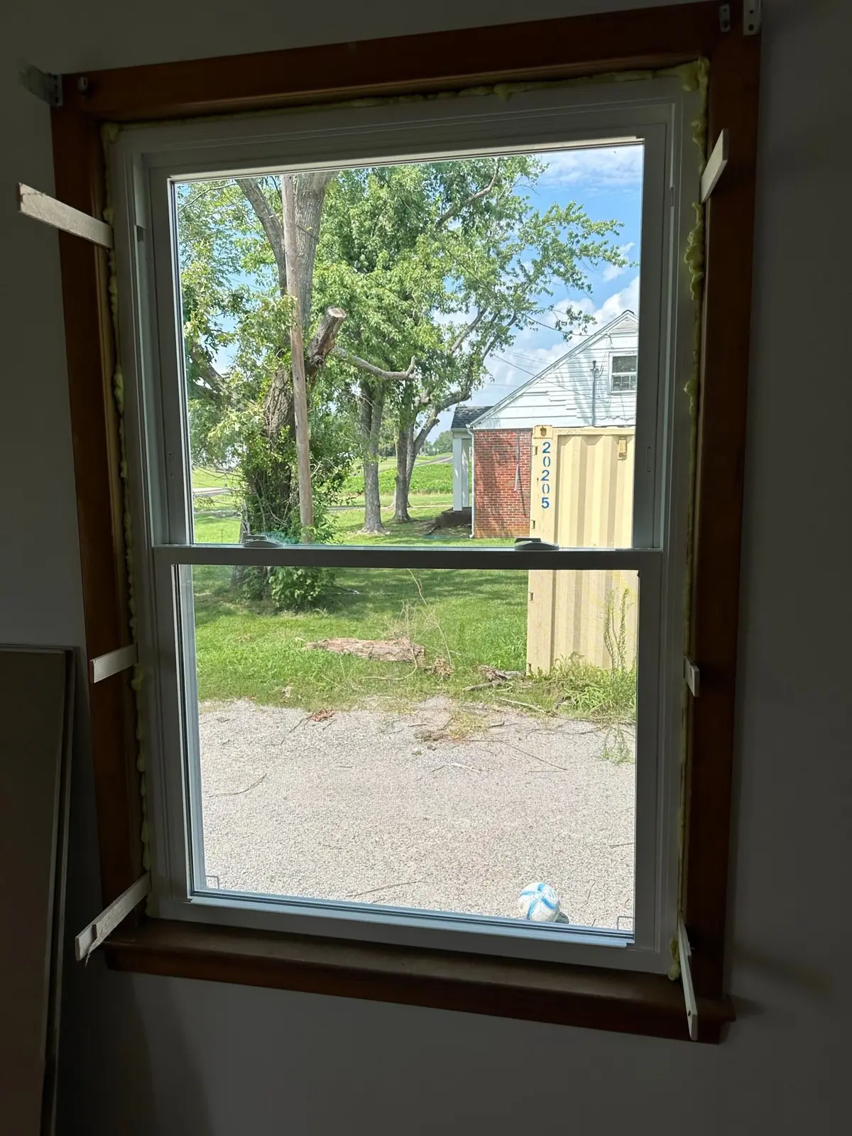 Storm-Damaged Brick Ranch Rebuilt with New Addition — Progress photo 53