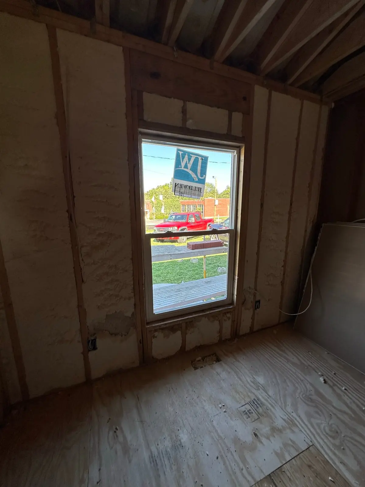Storm-Damaged Brick Ranch Rebuilt with New Addition — Progress photo 69