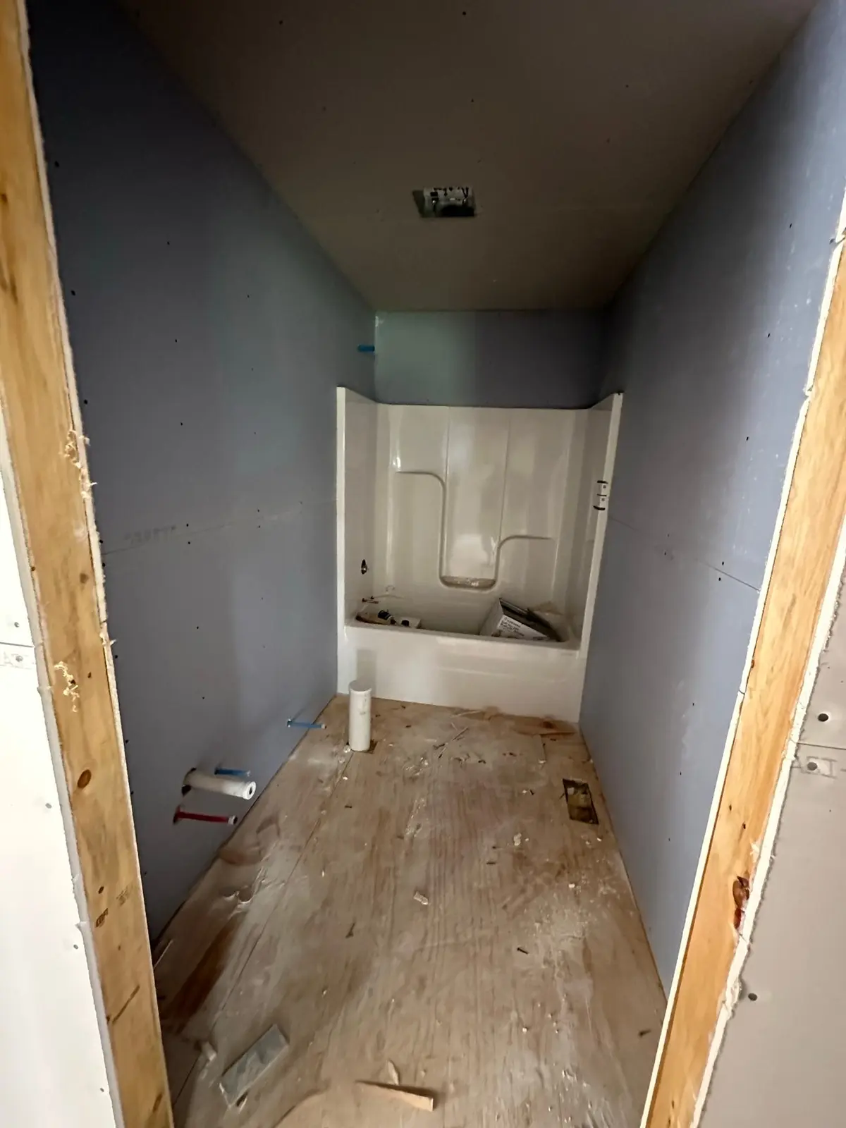 Storm-Damaged Brick Ranch Rebuilt with New Addition — Progress photo 77