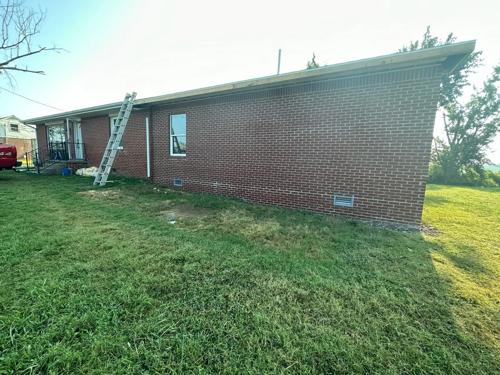 Storm-Damaged Brick Ranch Rebuilt with New Addition — Progress photo 81