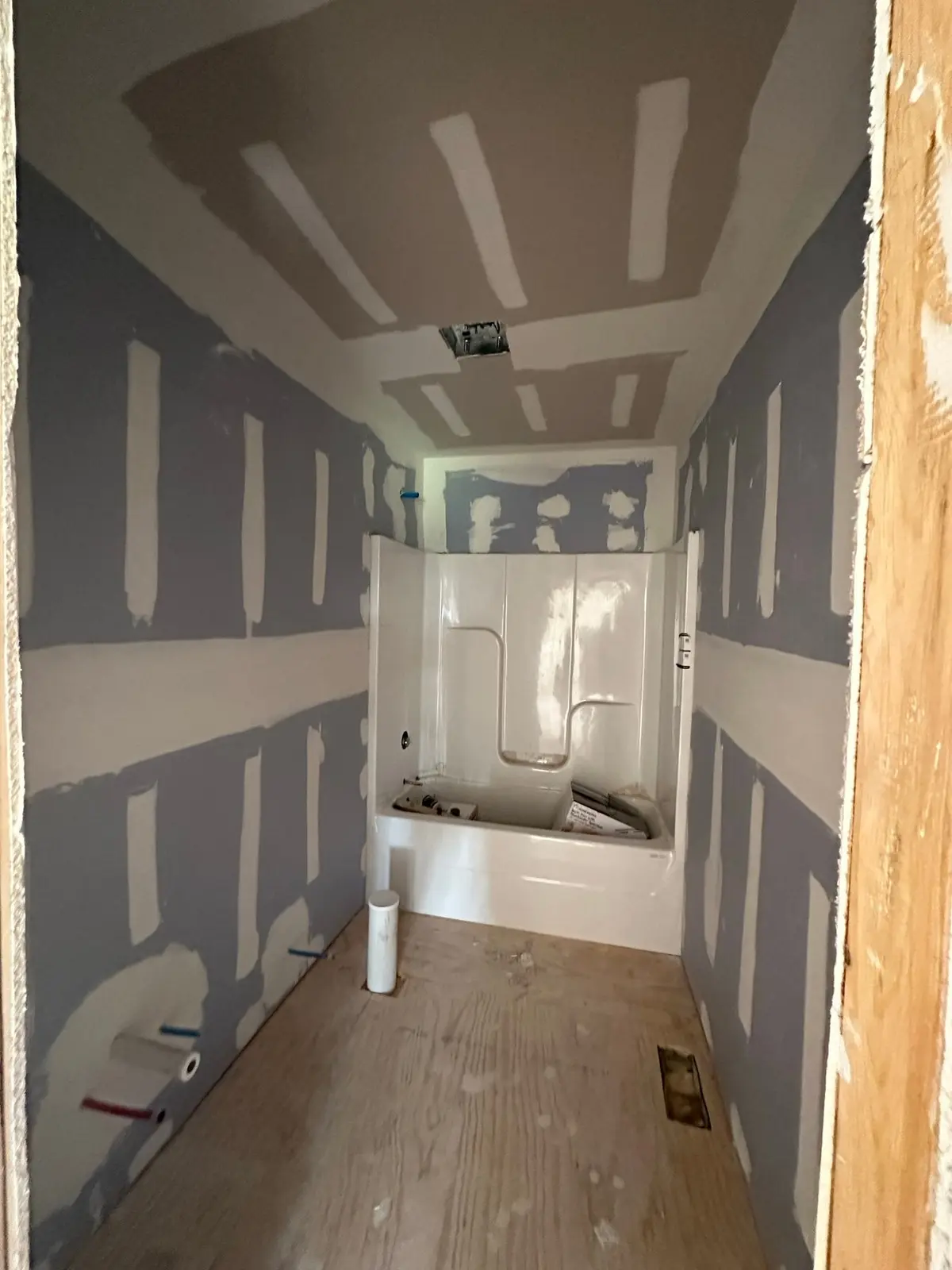 Storm-Damaged Brick Ranch Rebuilt with New Addition — Progress photo 89