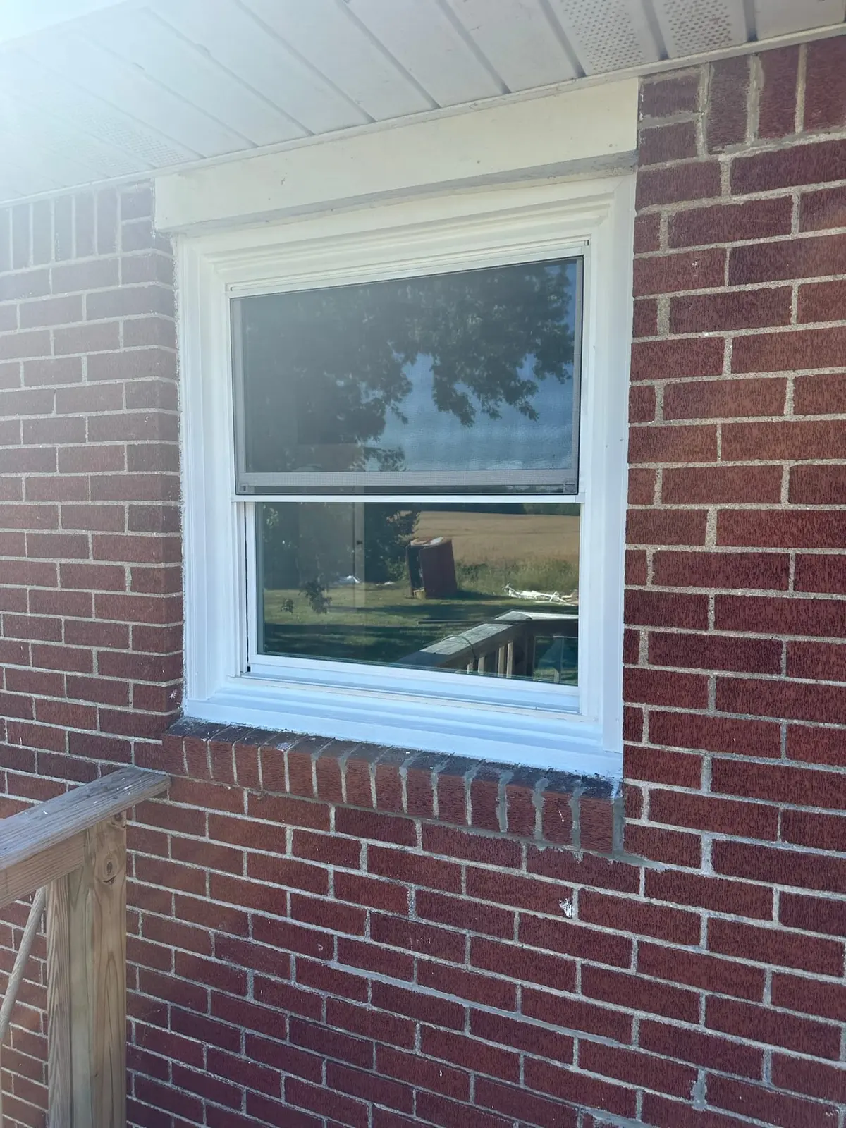 Storm-Damaged Brick Ranch Rebuilt with New Addition — finished photo 49