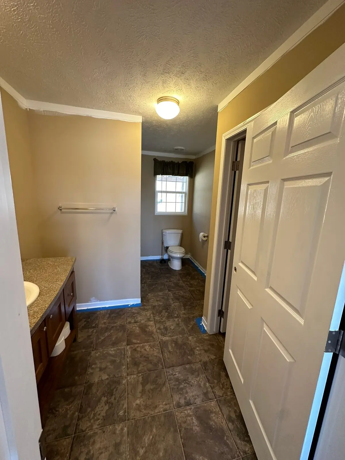 Bedrooms Carpet Replaced with Wood-Look Floor — Before photo 5