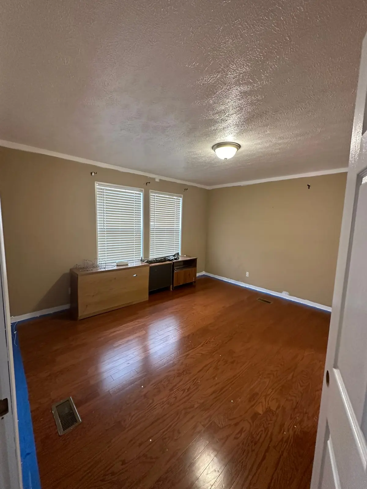 Bedrooms Carpet Replaced with Wood-Look Floor