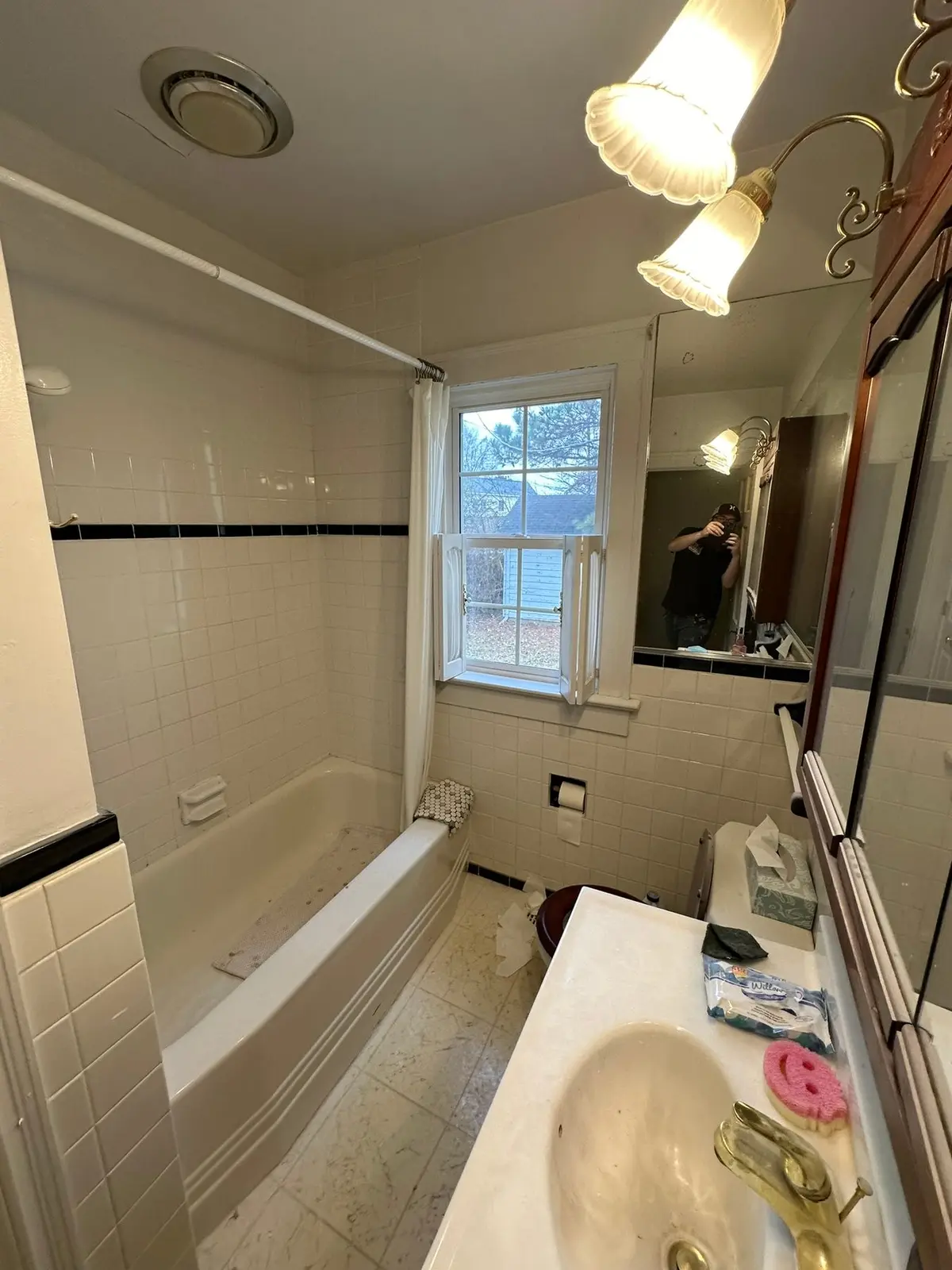 Rotted Bathroom Gutted, Floor Framing Rebuilt — progress photo 7