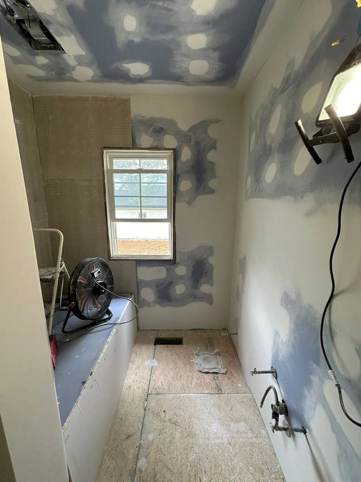 Rotted Bathroom Gutted, Floor Framing Rebuilt — Progress photo 4
