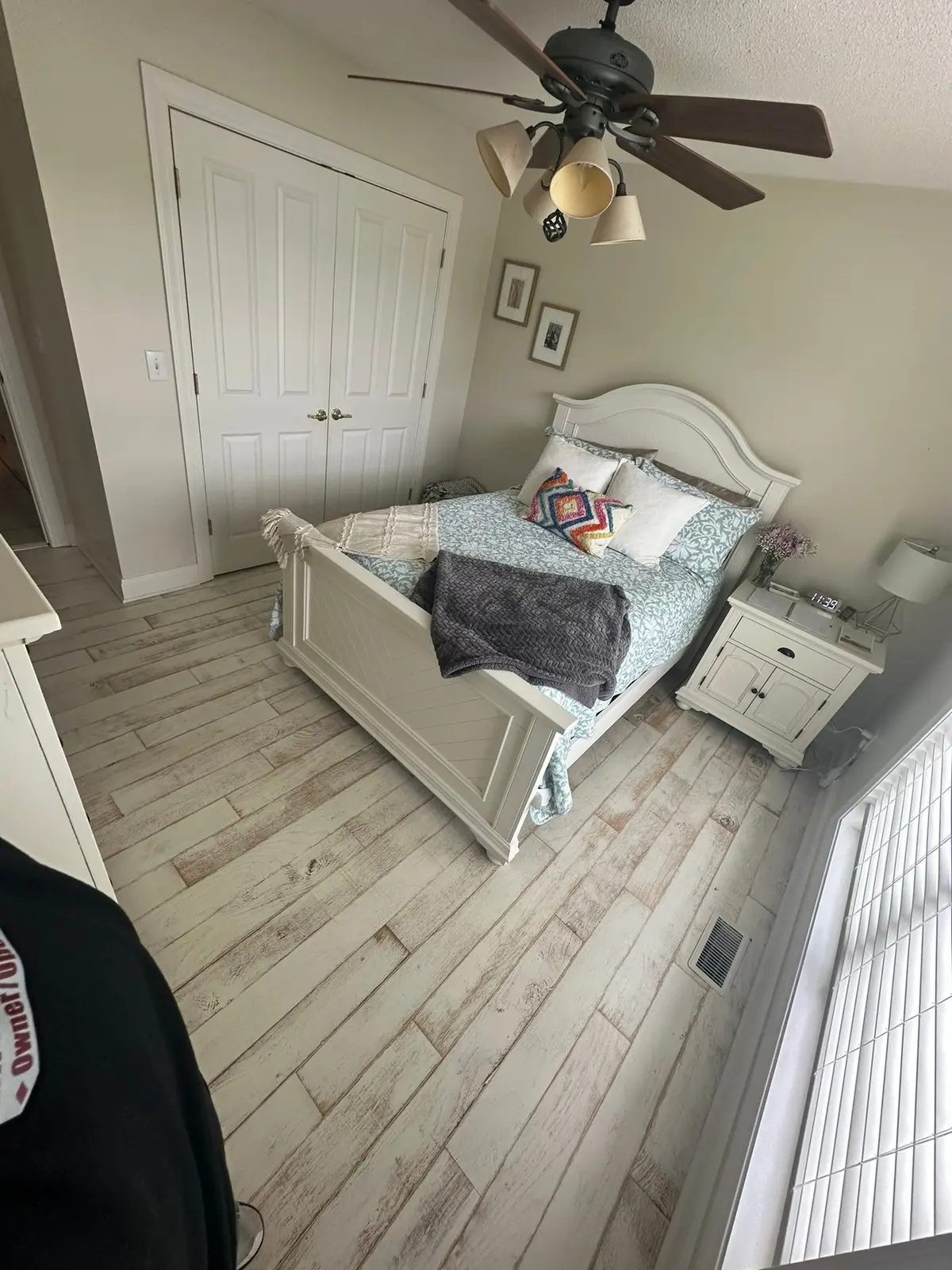 Bedrooms and Bathroom Repaint — Progress photo 2
