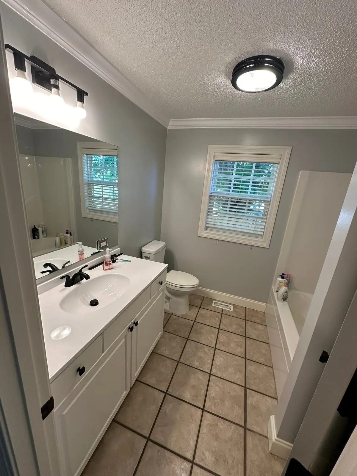 Bedrooms and Bathroom Repaint — finished photo 3