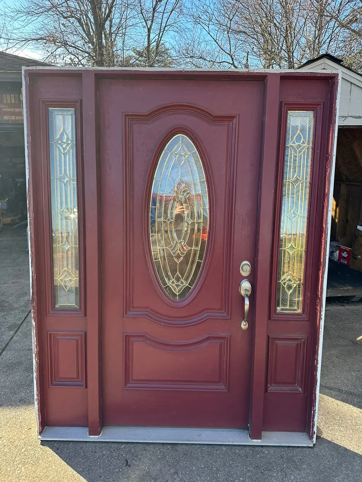 Door preparation · Before installation · original photo 1774