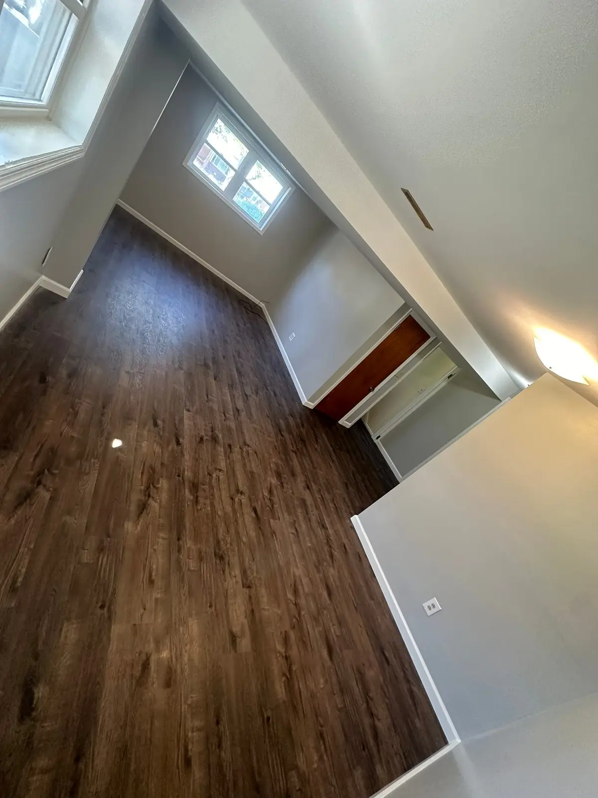 Lower-Level Remodel, Paneling to Drywall with New Floor — finished photo 2
