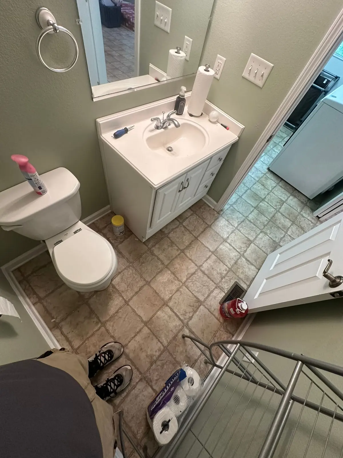 Tile Floor Tear-Out for New Floors
