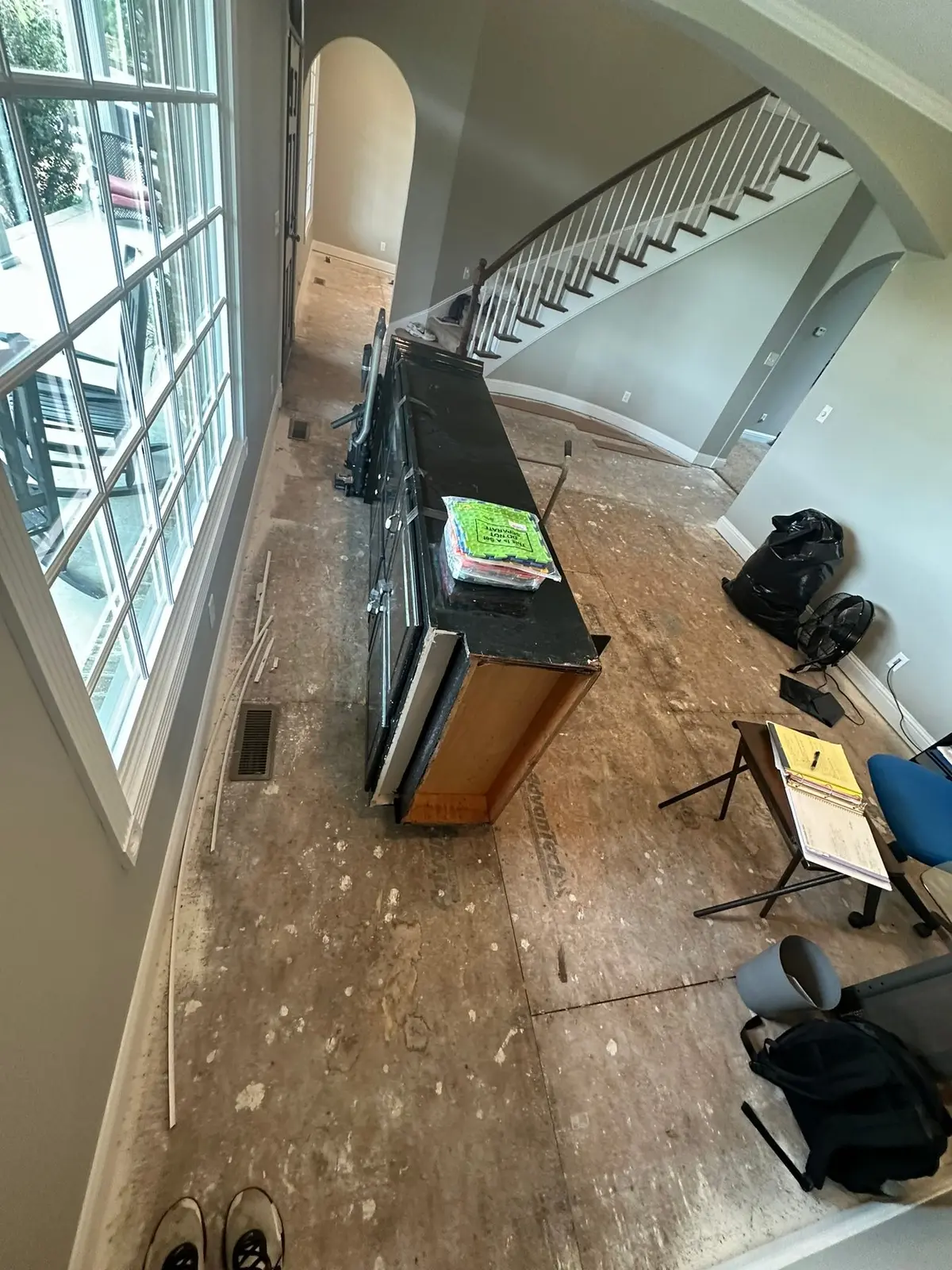 Tile Floor Tear-Out for New Floors — progress photo 4