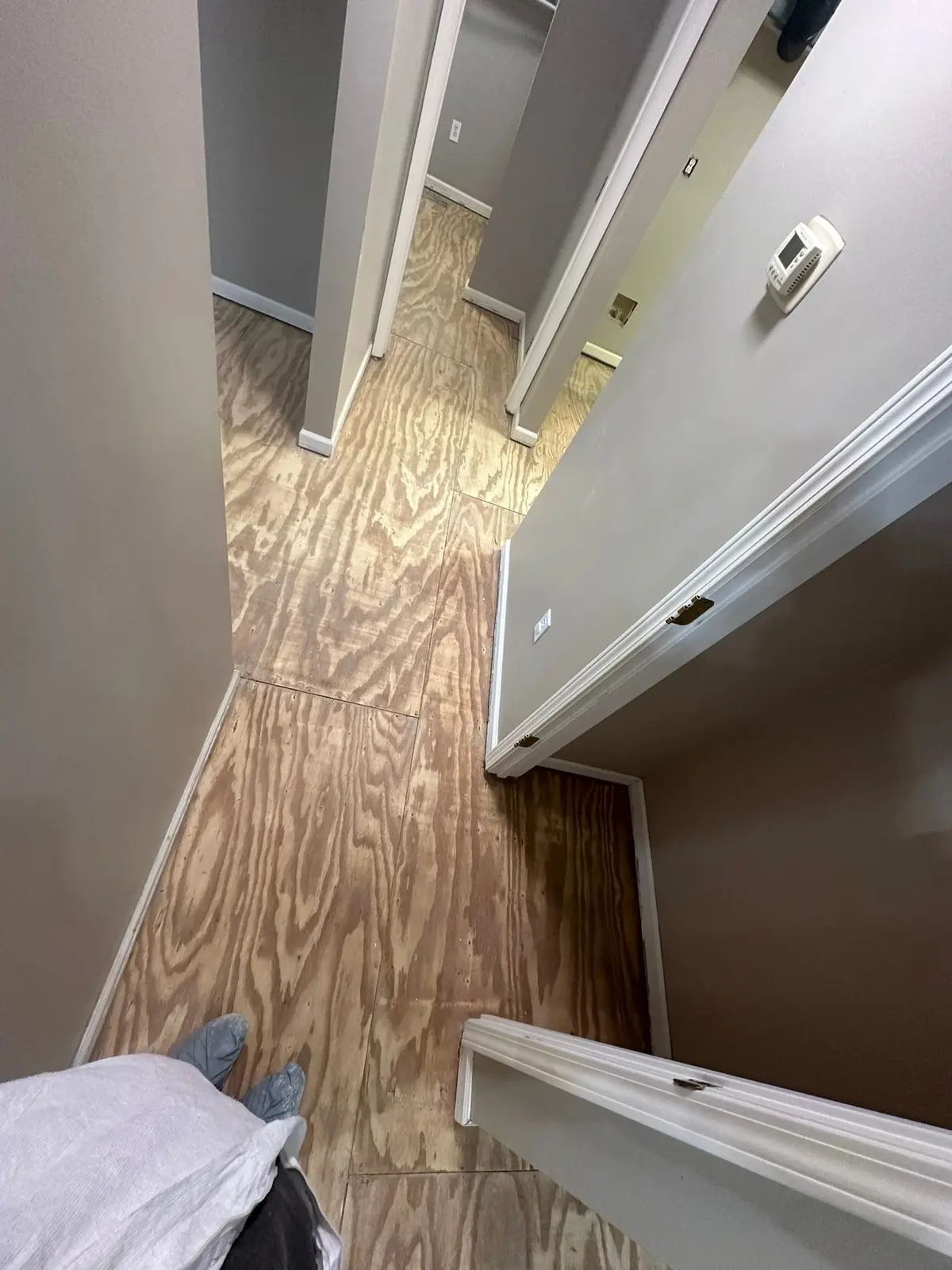 Whole-House Floor Tear-Out, New Subfloor and Wood-Look Plank — Progress photo 21