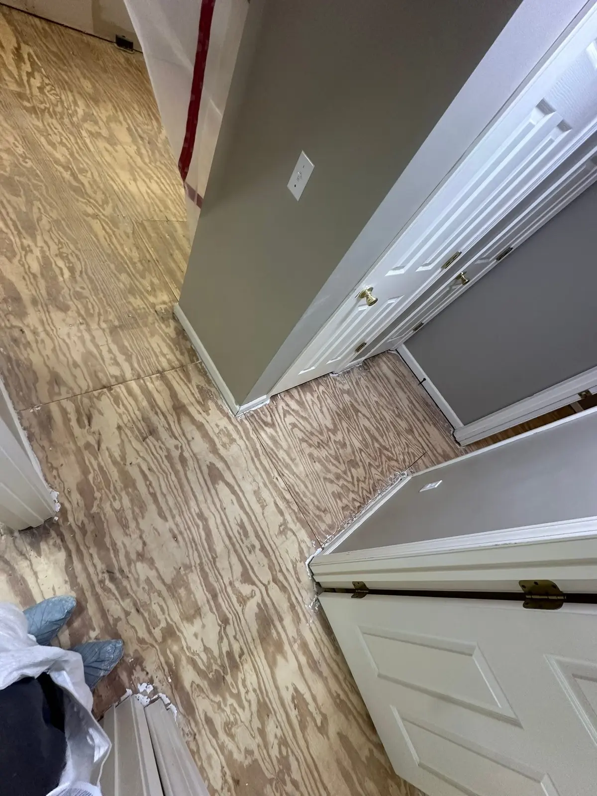 Whole-House Floor Tear-Out, New Subfloor and Wood-Look Plank — Progress photo 25