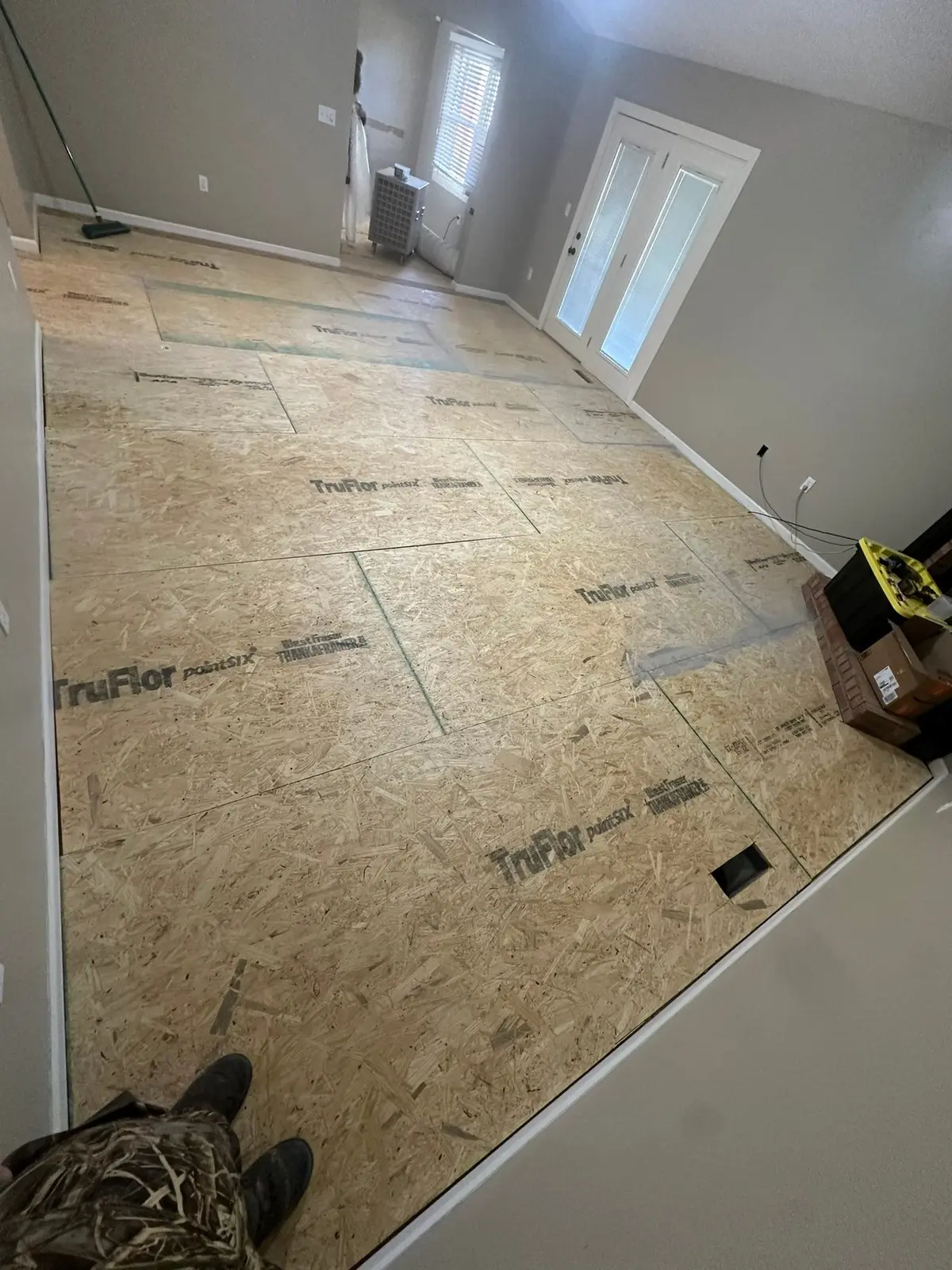 Whole-House Floor Tear-Out, New Subfloor and Wood-Look Plank — Progress photo 32