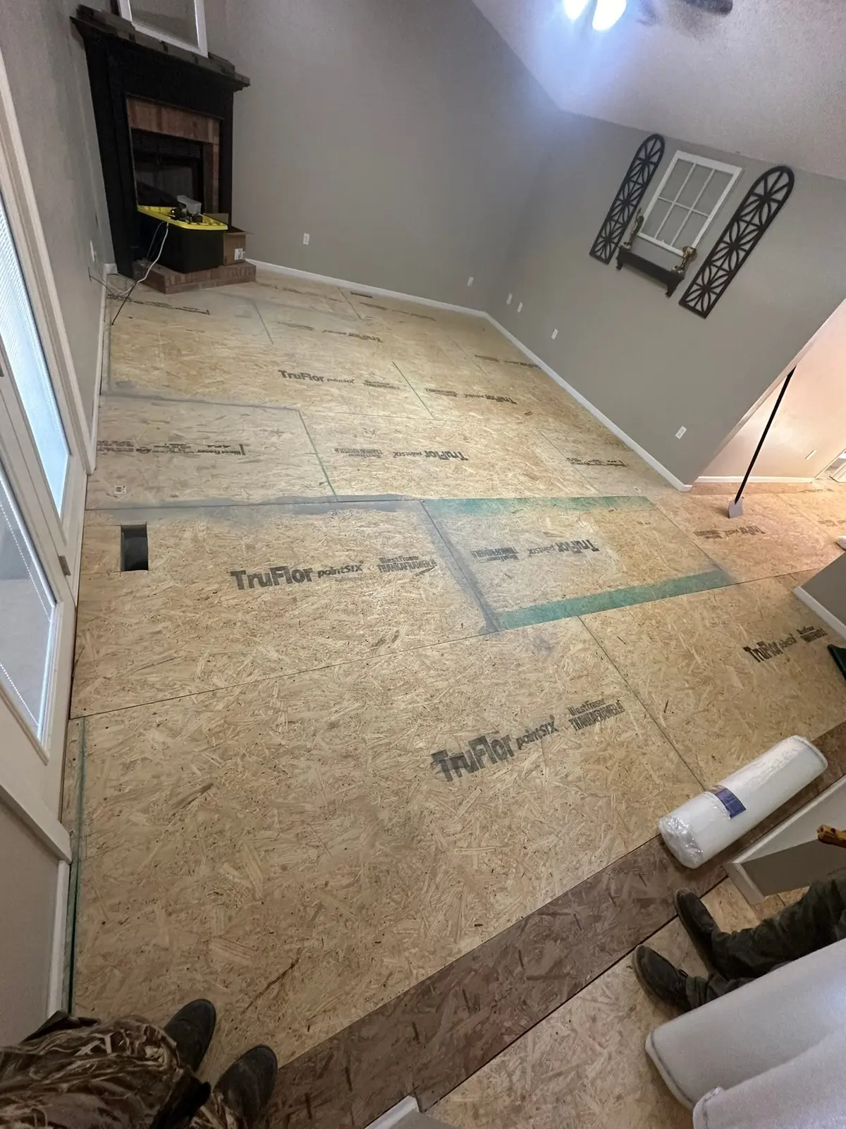 Whole-House Floor Tear-Out, New Subfloor and Wood-Look Plank — Progress photo 33
