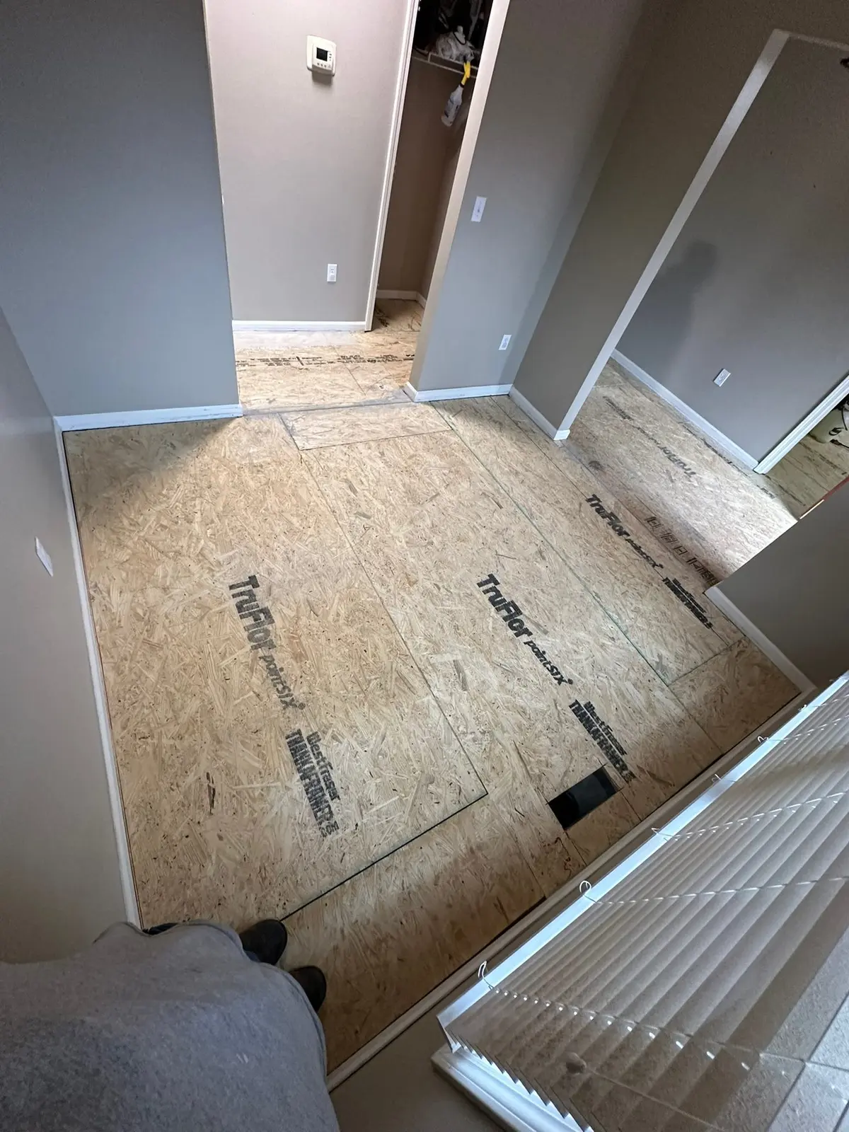 Whole-House Floor Tear-Out, New Subfloor and Wood-Look Plank — Progress photo 36