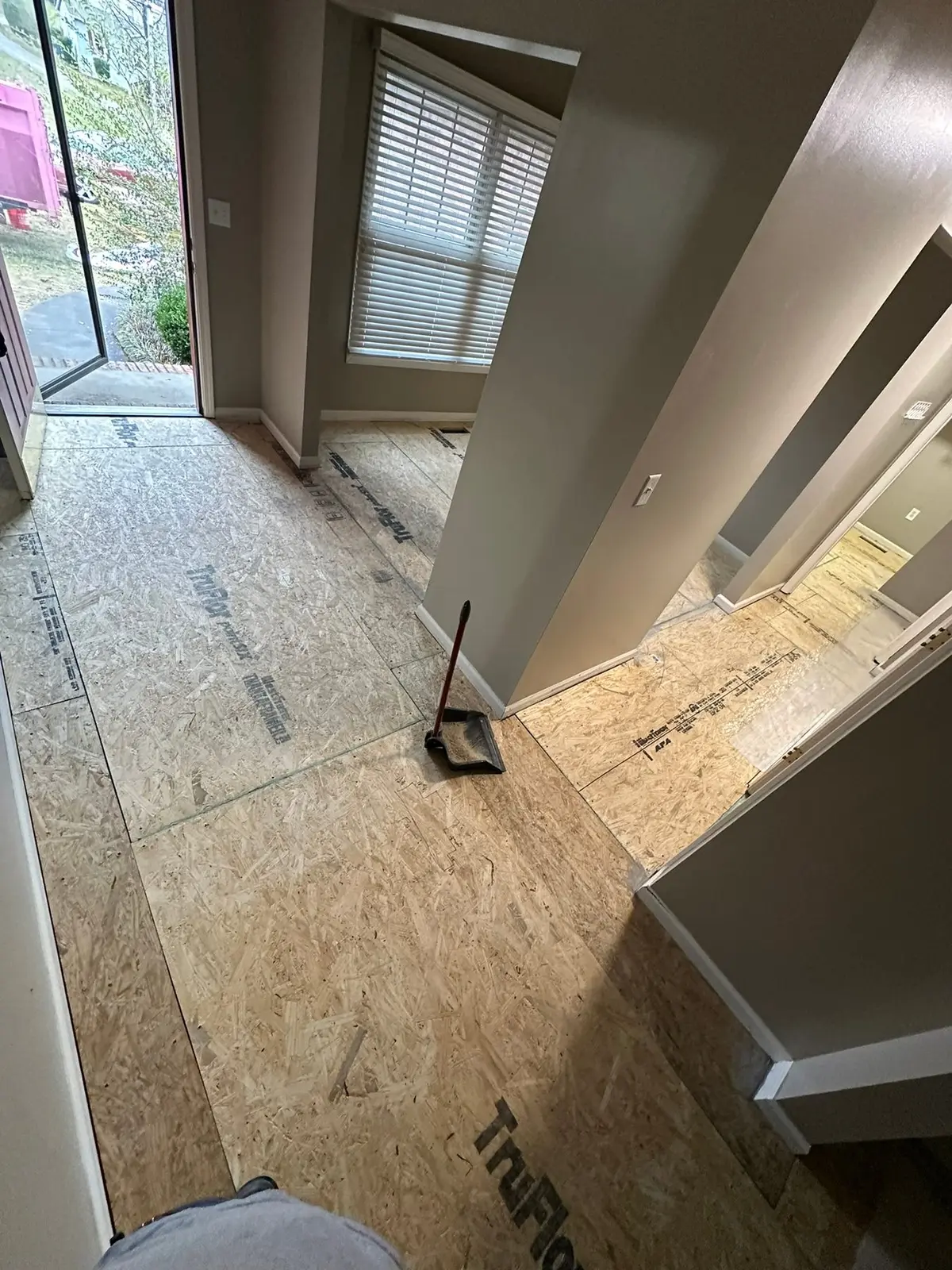 Whole-House Floor Tear-Out, New Subfloor and Wood-Look Plank — Progress photo 37