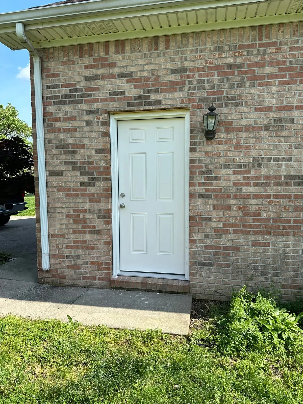 New Garage Side Door