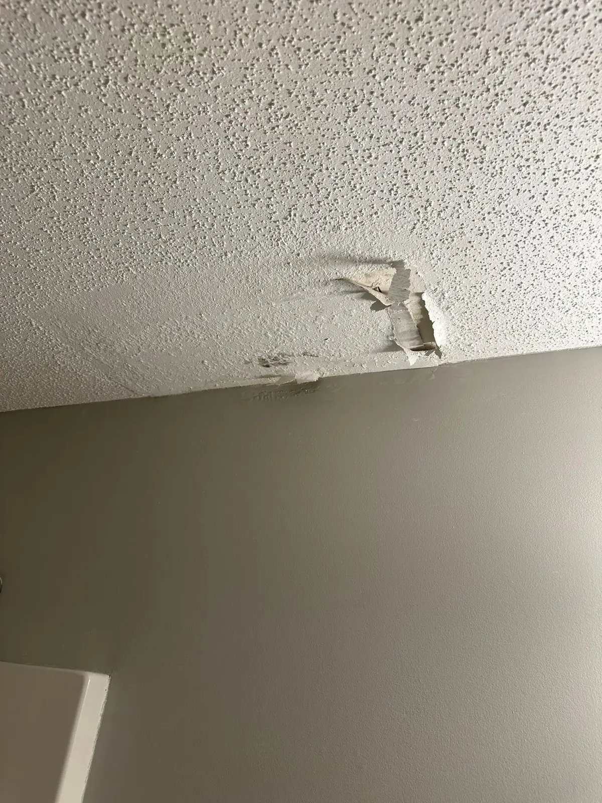Closet Ceiling Repairs · original photo 2074
