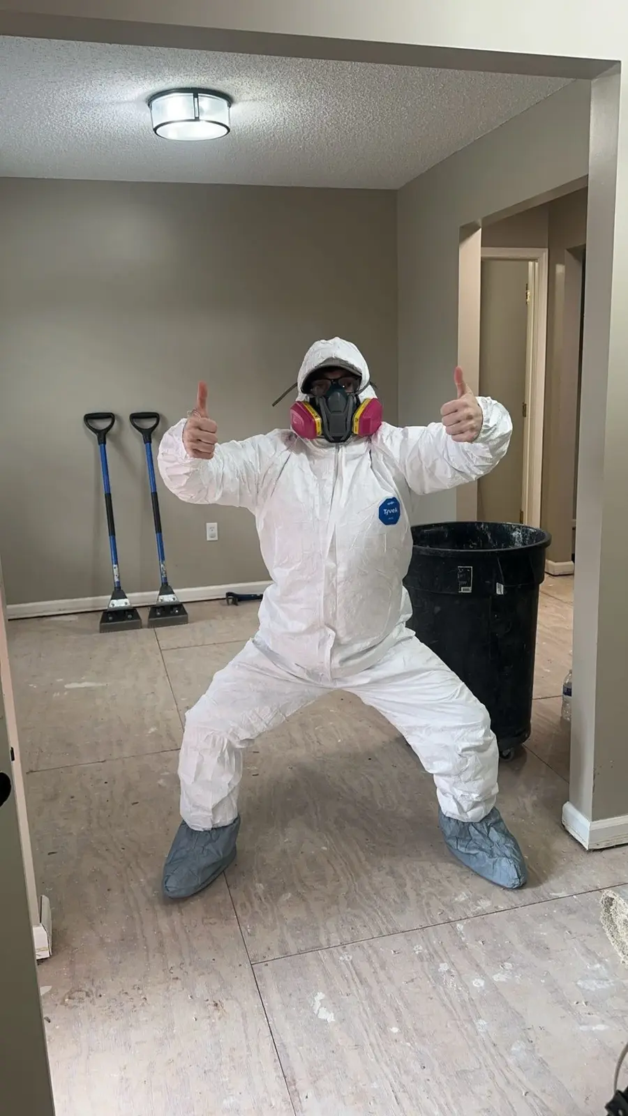 Mold Restoration & Floor Preparation · original photo 3773