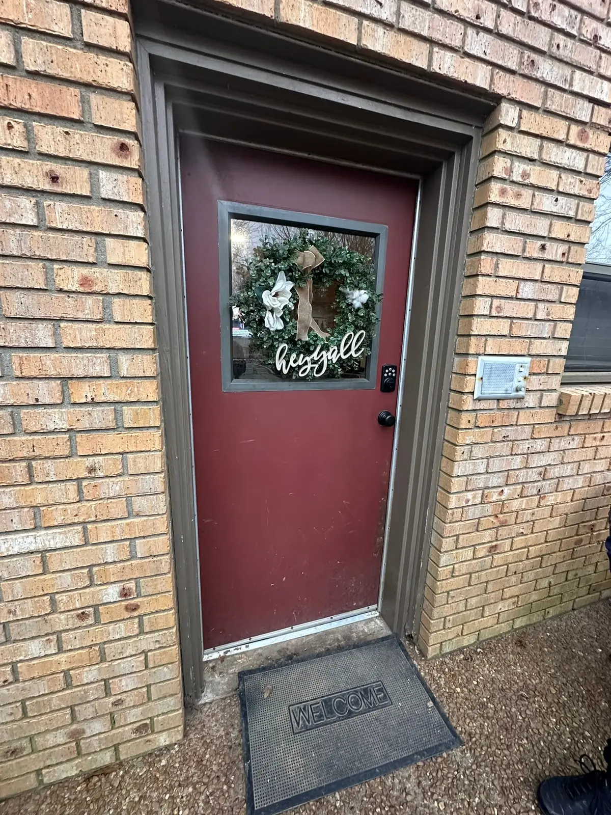 Brick Home Door Project
