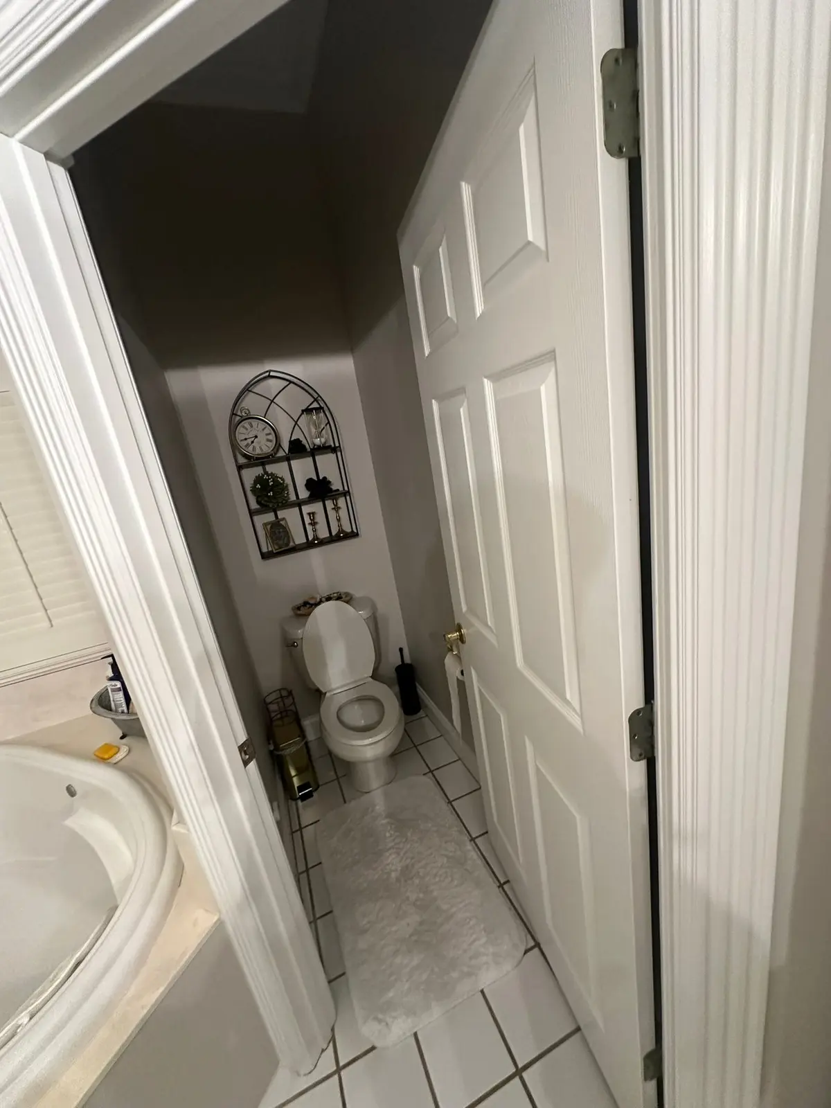 Master Bath Curbless Shower and Freestanding Tub — Before photo 2