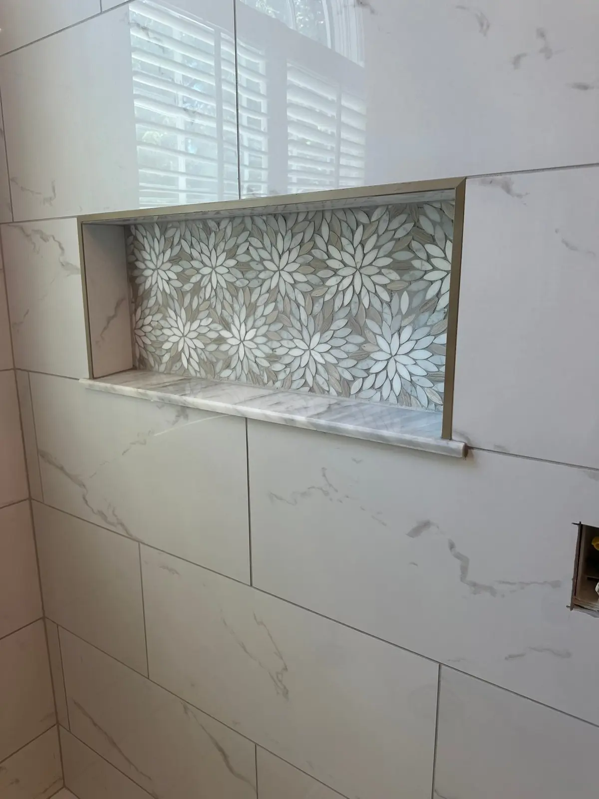 Master Bath Curbless Shower and Freestanding Tub — finished photo 7