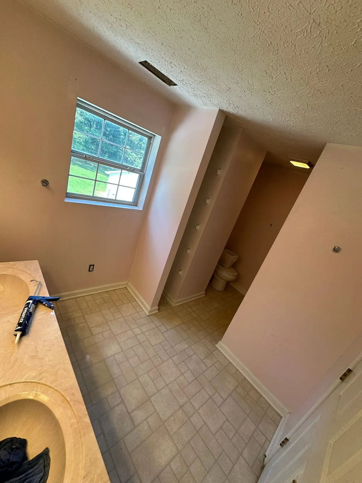 Before — Bedroom and Bathroom Repaint