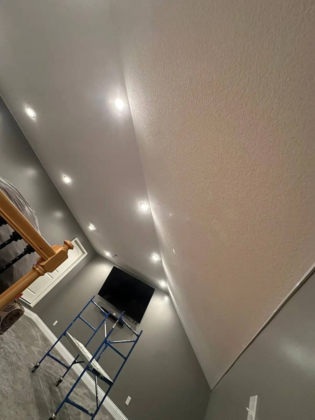 Multi-Room Interior with Tray Ceilings — Progress photo 1