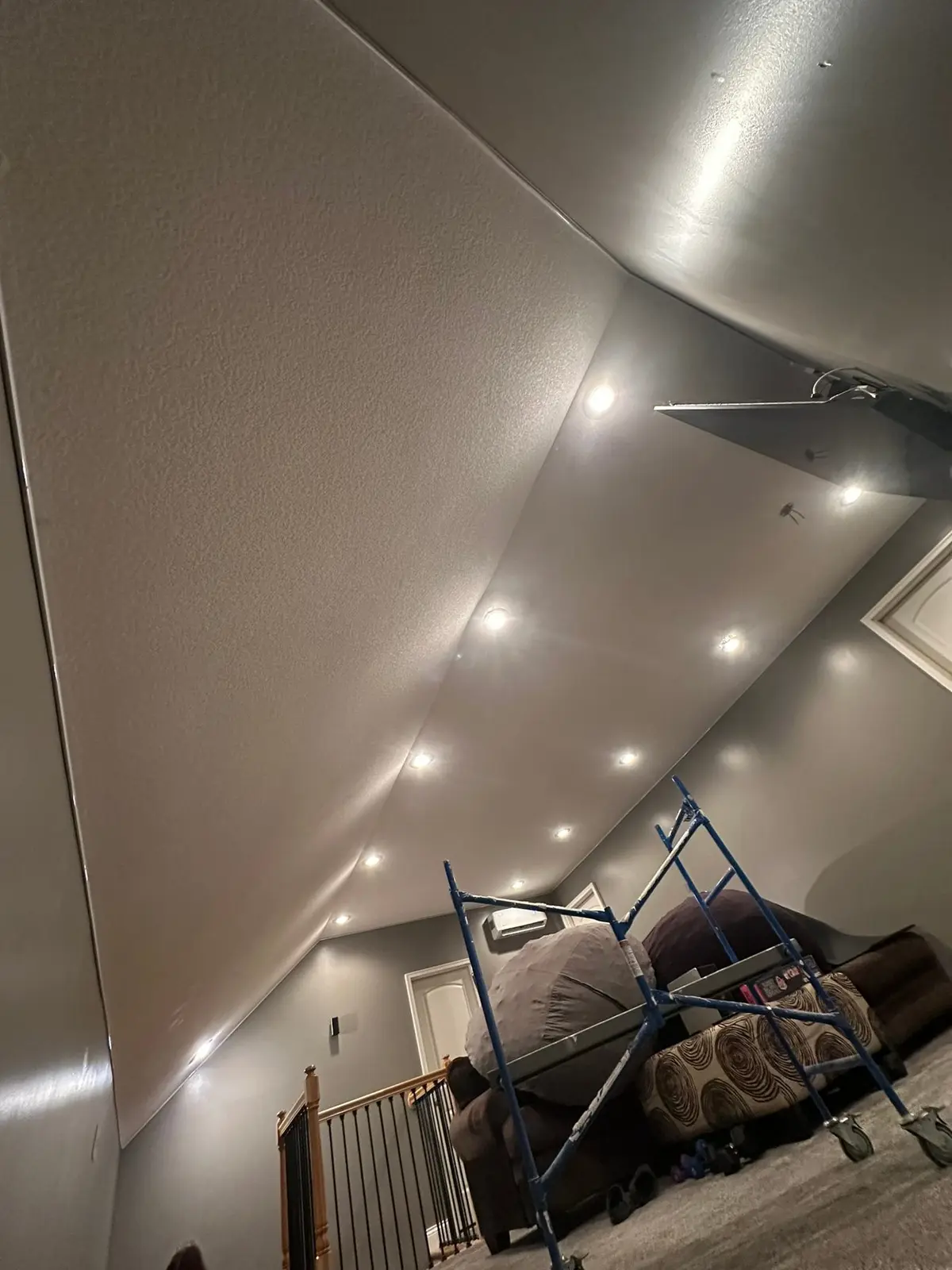 Multi-Room Interior with Tray Ceilings — Progress photo 2