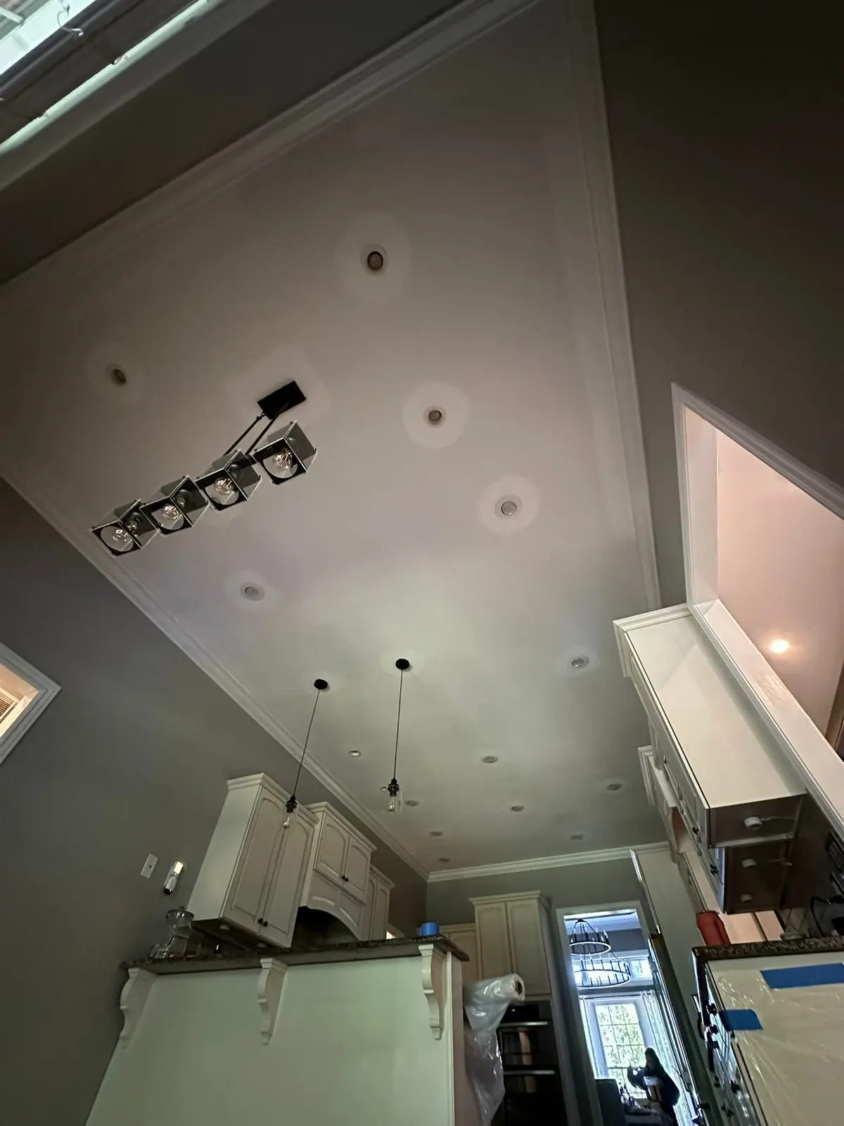 Multi-Room Interior with Tray Ceilings — Progress photo 9
