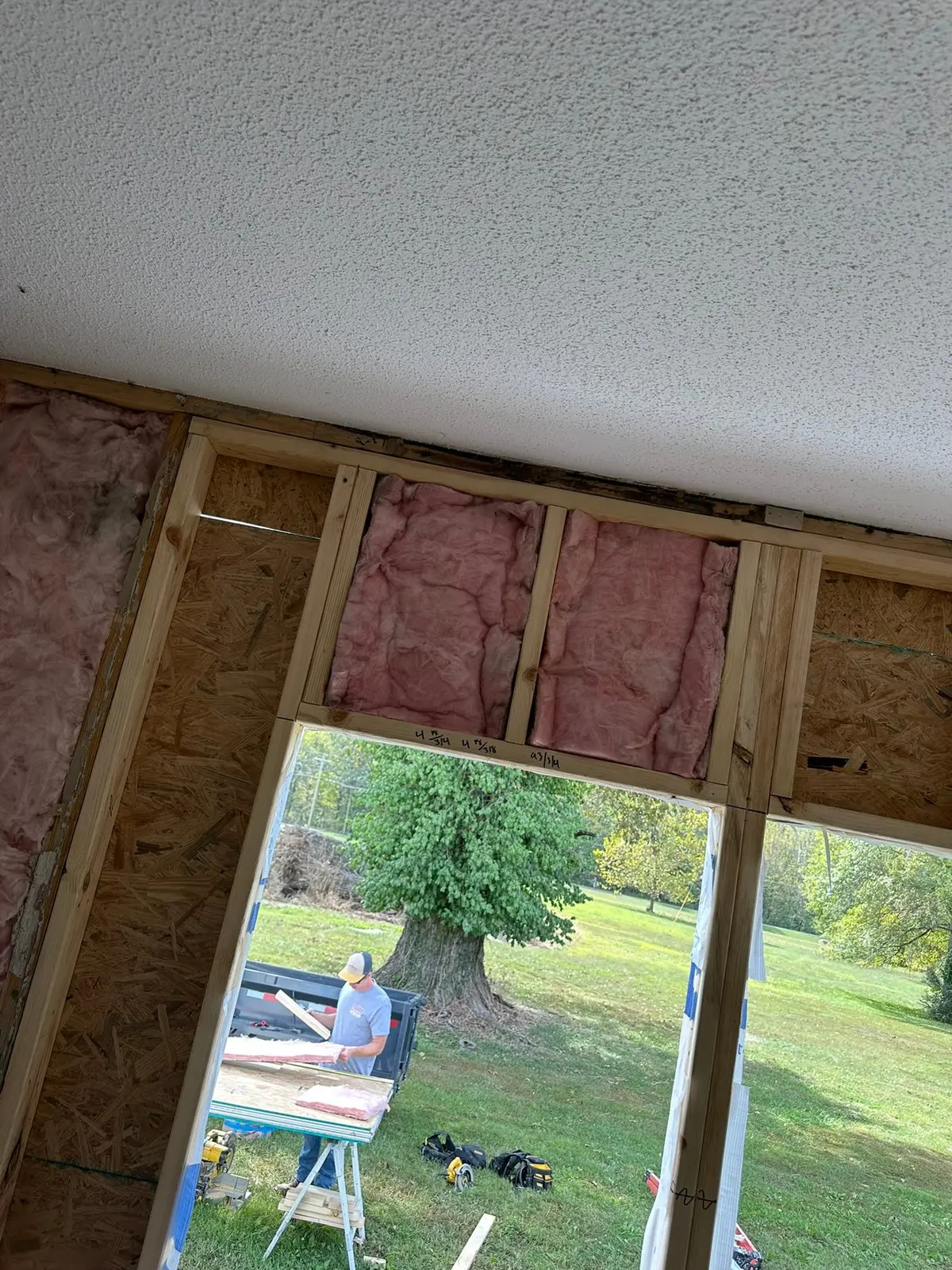 Mobile Home Wall Rebuild — Progress photo 7