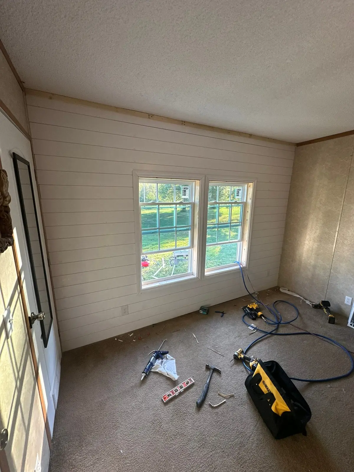 Mobile Home Wall Rebuild — Progress photo 9